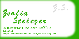 zsofia stelczer business card